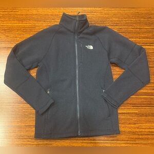 The North Face Black Fleece full zip sweater jacket size small VGUC
